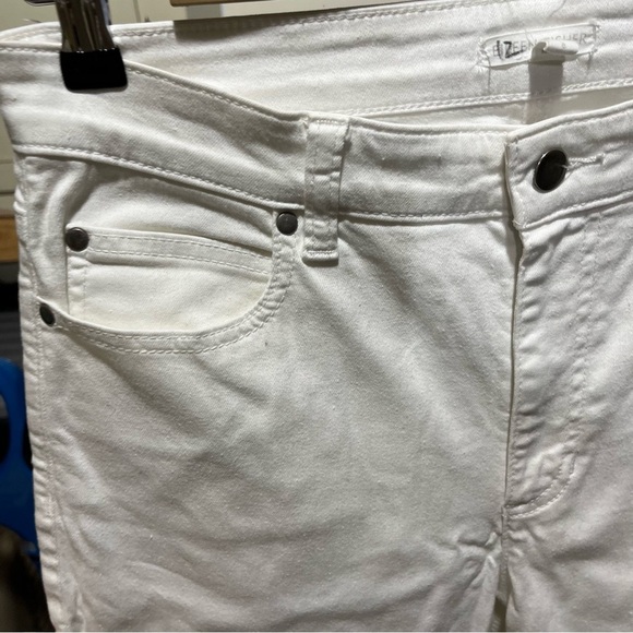 EILEEN FISHER ~ White Denim Straight Leg Jeans - Picture 3 of 8